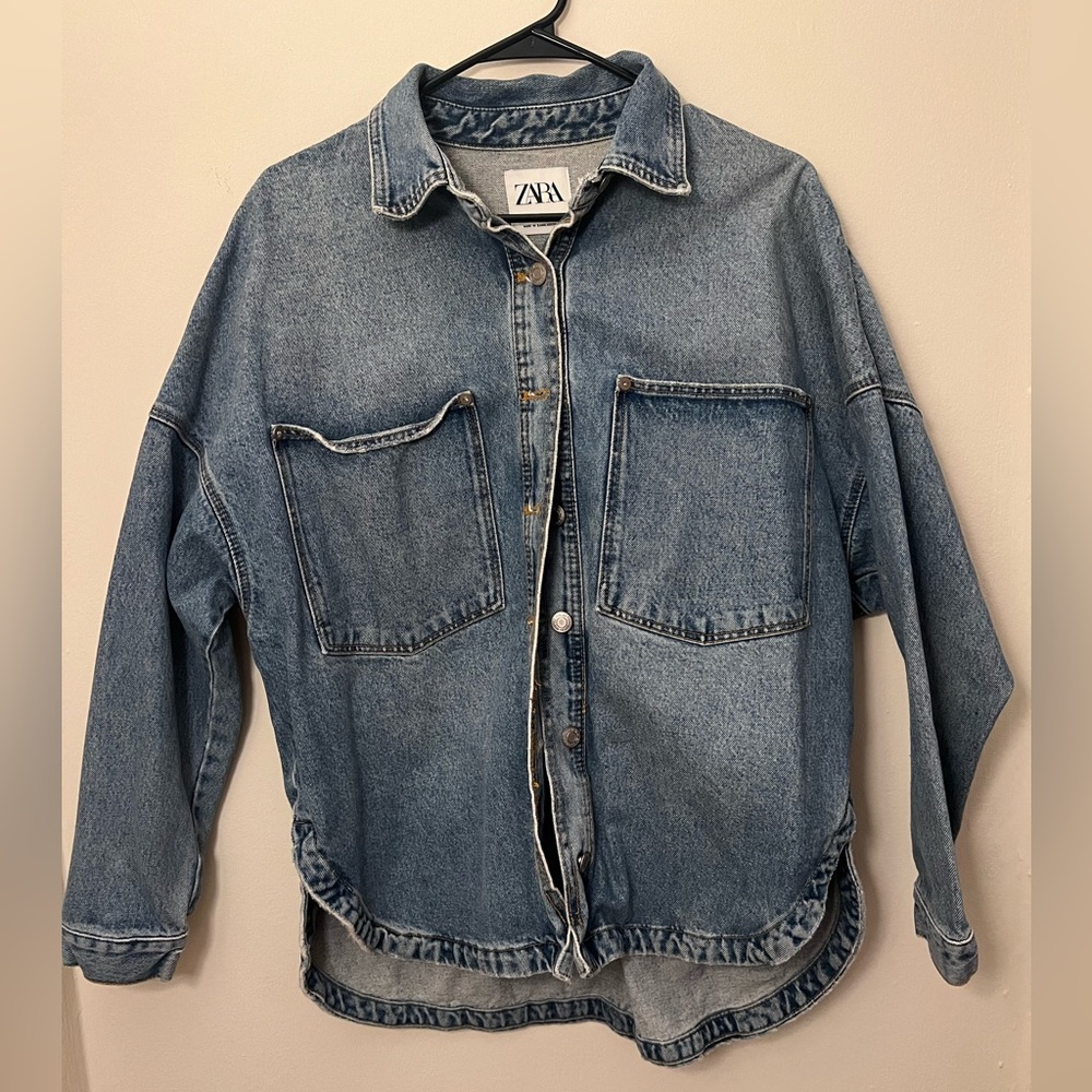 Zara denim shirt. Good condition
